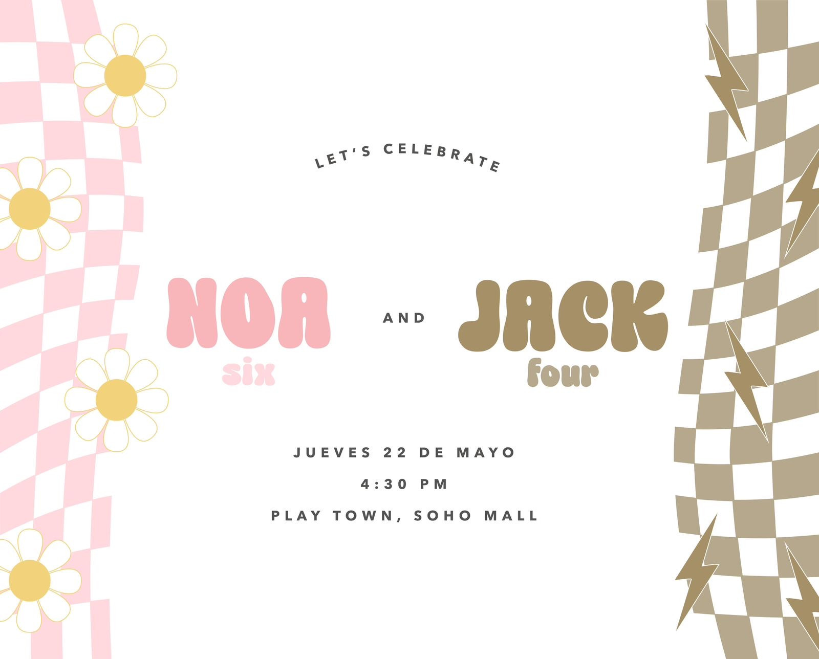 Noa & Jack’s Birthday