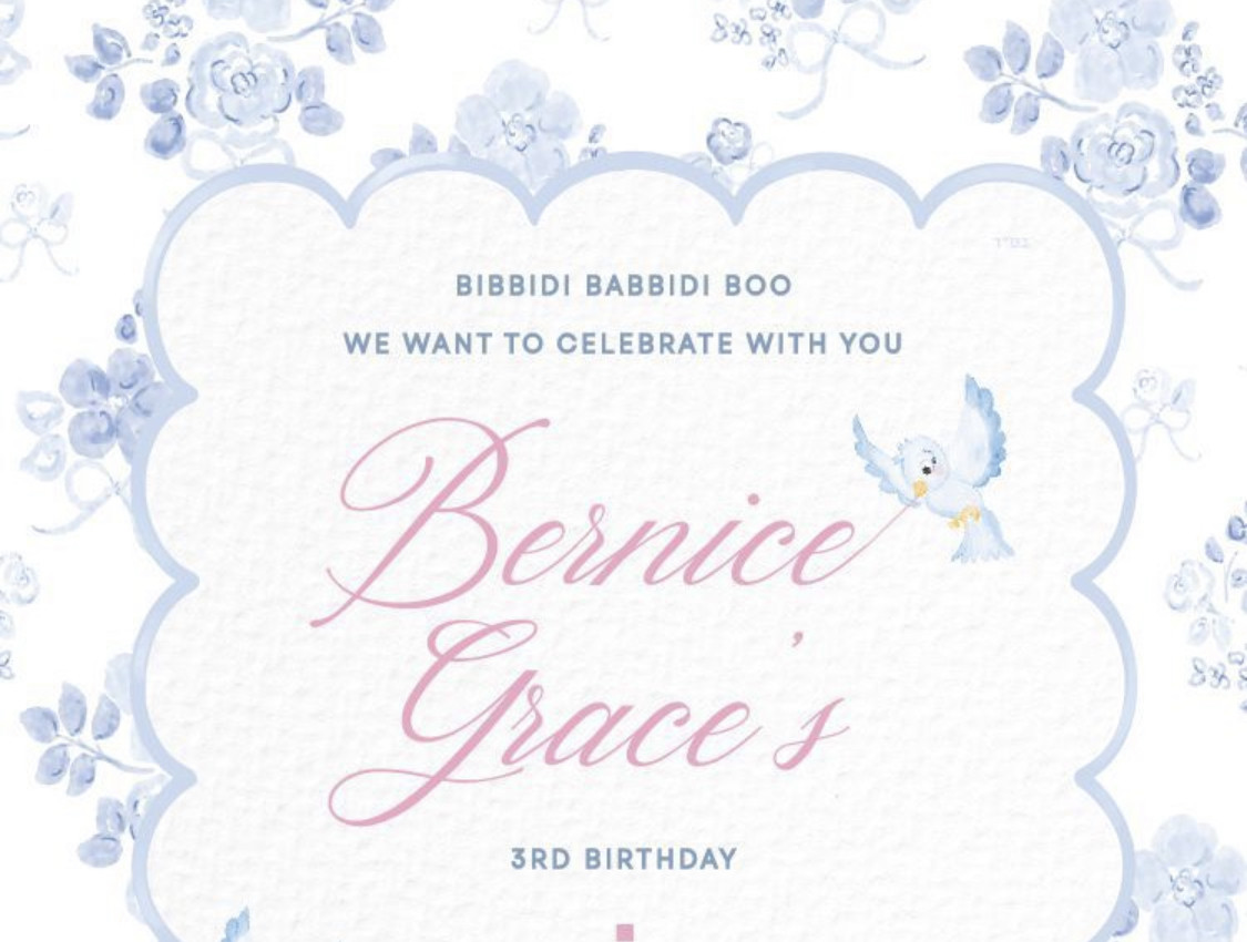 Birthday Bernice Grace