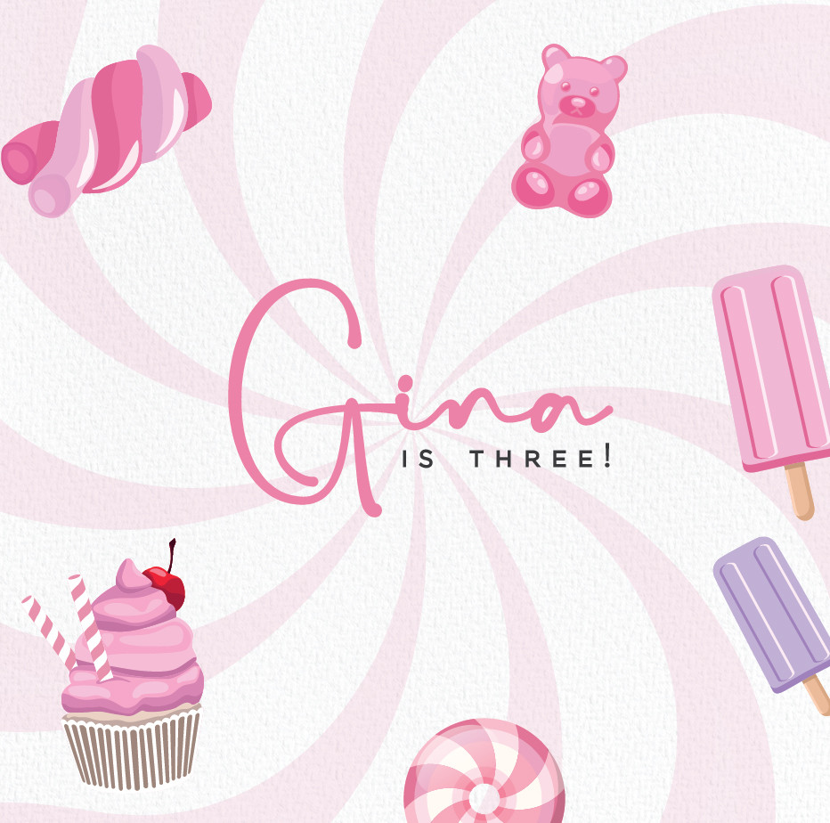 Gina is 3!