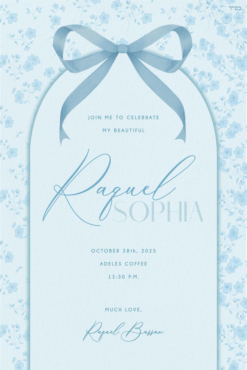 RAQUEL SOPHIA’S BDAY